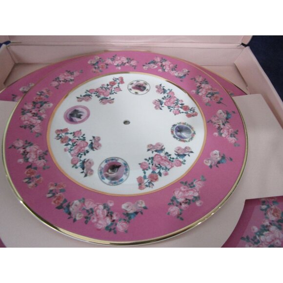 Harry Potter Dolores Umbridge Two Tier Cake Stand Pink Floral Cats Open bx - Picture 4 of 16